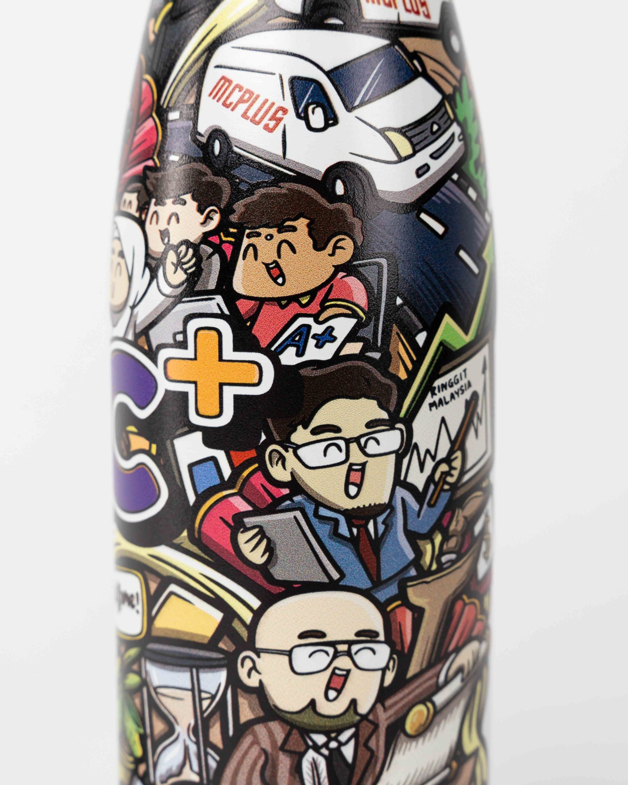 MCPLUS Graffiti Tumbler